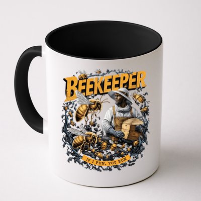 Beekeeper If I Run You Run Apiculture Bee Keeper Beekeeping Bee Lovers Honeybees Mug