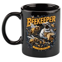 Beekeeper If I Run You Run Apiculture Bee Keeper Beekeeping Bee Lovers Honeybees 11oz C Handle Ceramic Mug