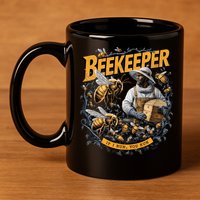 Beekeeper If I Run You Run Apiculture Bee Keeper Beekeeping Bee Lovers Honeybees 11oz C Handle Ceramic Mug