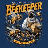 Beekeeper If I Run You Run Apiculture Bee Keeper Beekeeping Bee Lovers Honeybees Cool Comfort Performance Bucket Hat
