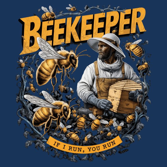 Beekeeper If I Run You Run Apiculture Bee Keeper Beekeeping Bee Lovers Honeybees Cool Comfort Performance Bucket Hat