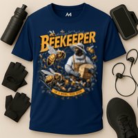Beekeeper If I Run You Run Apiculture Bee Keeper Beekeeping Bee Lovers Honeybees Performance Shirt