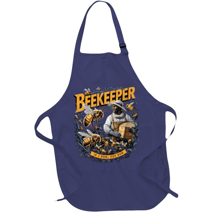 Beekeeper If I Run You Run Apiculture Bee Keeper Beekeeping Bee Lovers Honeybees Apron