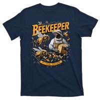 Beekeeper If I Run You Run Apiculture Bee Keeper Beekeeping Bee Lovers Honeybees T-Shirt