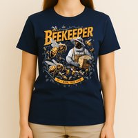 Beekeeper If I Run You Run Apiculture Bee Keeper Beekeeping Bee Lovers Honeybees T-Shirt