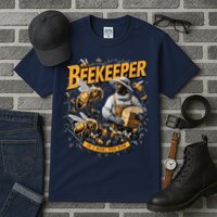 Beekeeper If I Run You Run Apiculture Bee Keeper Beekeeping Bee Lovers Honeybees Tall T-Shirt
