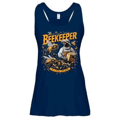 Beekeeper If I Run You Run Apiculture Bee Keeper Beekeeping Bee Lovers Honeybees Ladies Essential Flowy Tank