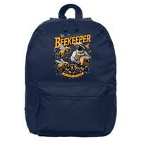 Beekeeper If I Run You Run Apiculture Bee Keeper Beekeeping Bee Lovers Honeybees 16 in Basic Backpack