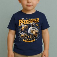 Beekeeper If I Run You Run Apiculture Bee Keeper Beekeeping Bee Lovers Honeybees Toddler T-Shirt