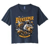 Beekeeper If I Run You Run Apiculture Bee Keeper Beekeeping Bee Lovers Honeybees Crop Top