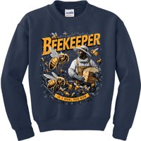 Beekeeper If I Run You Run Apiculture Bee Keeper Beekeeping Bee Lovers Honeybees Kids Sweatshirt
