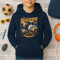 Beekeeper If I Run You Run Apiculture Bee Keeper Beekeeping Bee Lovers Honeybees Kids Hoodie