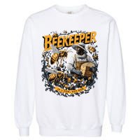 Beekeeper If I Run You Run Apiculture Bee Keeper Beekeeping Bee Lovers Honeybees Garment-Dyed Sweatshirt