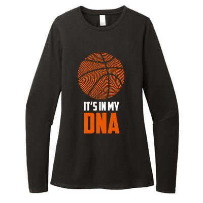 Basketball It's In My DNA - Sports Tee Womens CVC Long Sleeve Shirt