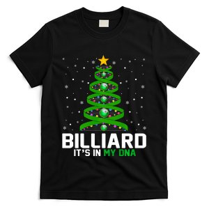 Billiard ItS In My Dna Xmas Tree Decorations Merry Christma Long Sleeve T-Shirt