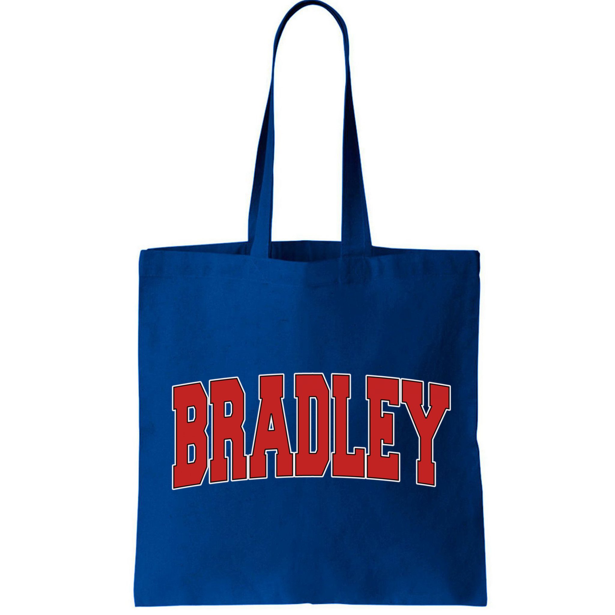 Bradley Il Illinois Varsity Style Usa Vintage Sports Cute Gift Bag
