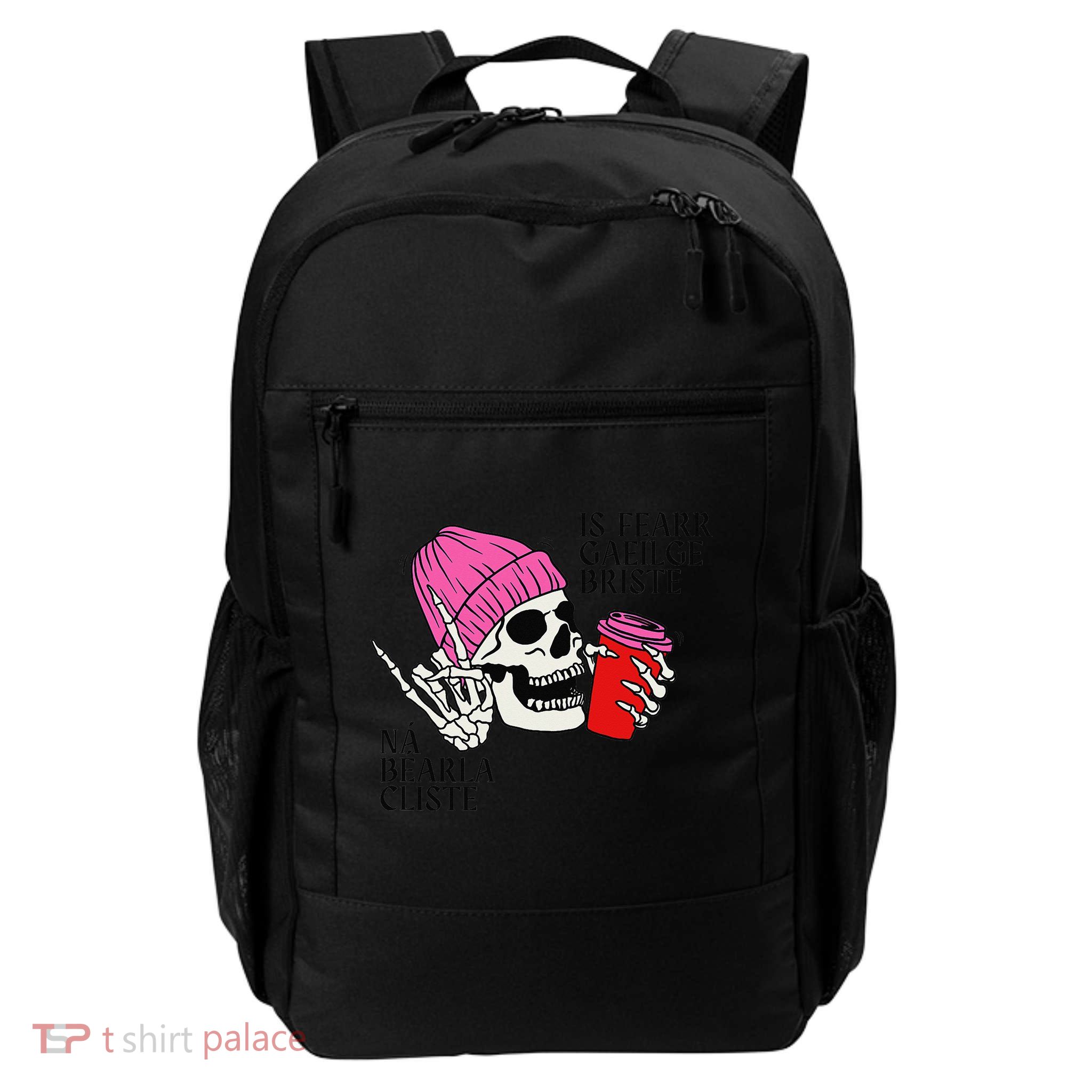 Broken Irish Is Better Than Clever English Phraseseanfhocal Daily Commute Backpack