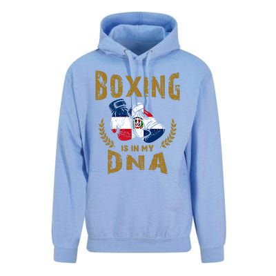 Boxing Is In My Dna Dominican Republic Flag Boxing Gloves Gift Unisex Surf Hoodie