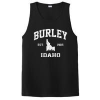 Burley Idaho ID Vintage State Athletic Style PosiCharge Competitor Tank