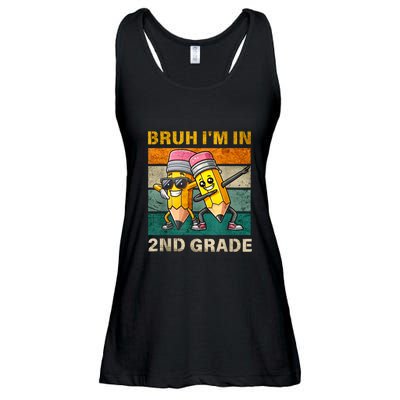 Bruh Im In 2nd Grade Funny Back To School Gift Ladies Essential Flowy Tank