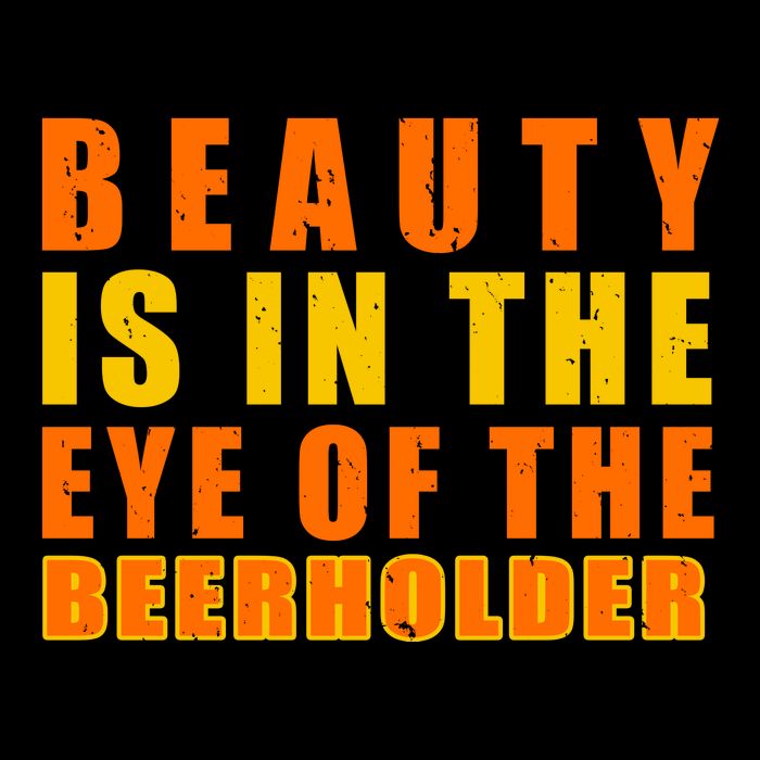 Beauty Is In The Eye Of The Beer Holder Cooling Performance Crew T-Shirt