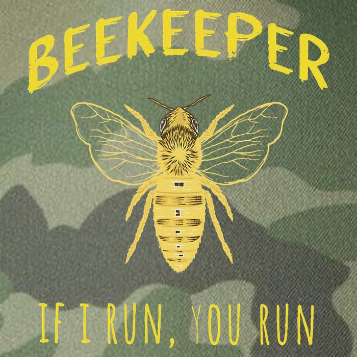 Beekeeper If I Run You Run Funny Beekeeping Lovers Legacy Tie Dye Trucker Hat