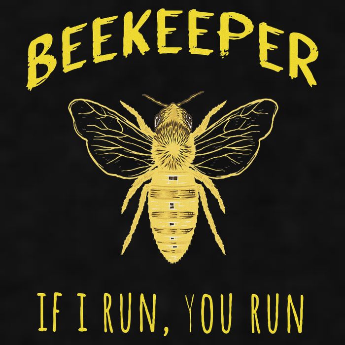 Beekeeper If I Run You Run Funny Beekeeping Lovers Ladies PosiCharge Tri-Blend Wicking Tank
