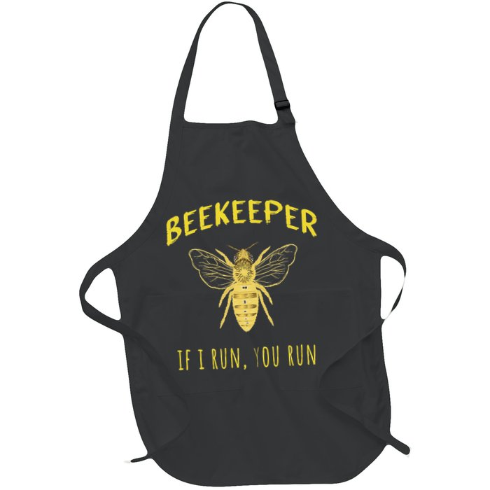 Beekeeper If I Run You Run Funny Beekeeping Lovers Apron