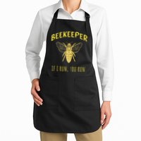 Beekeeper If I Run You Run Funny Beekeeping Lovers Apron
