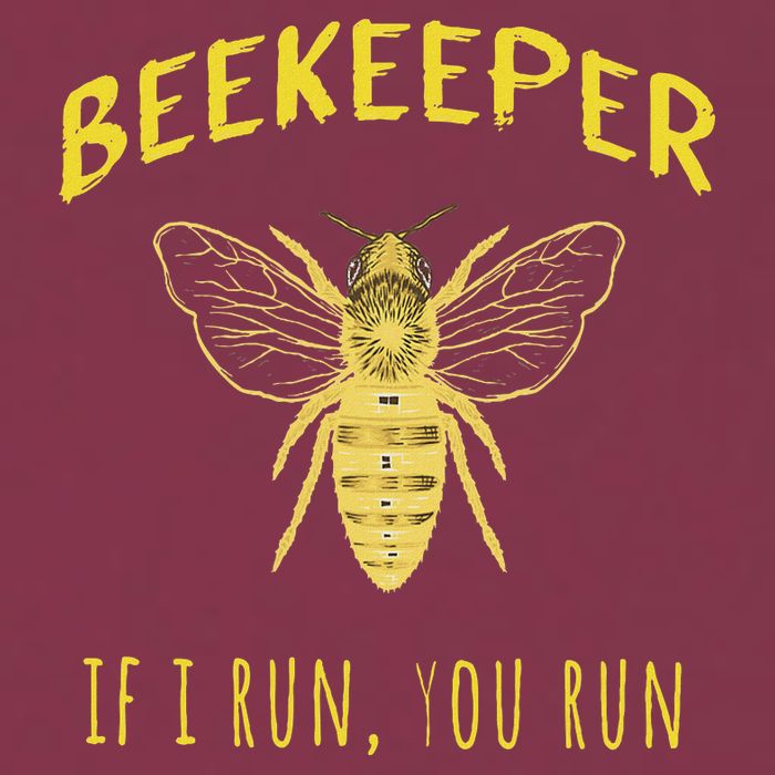 Beekeeper If I Run You Run Funny Beekeeping Lovers 16oz Travel Tumbler