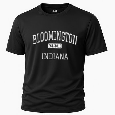 Bloomington Indiana In Vintage Performance Shirt