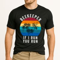 Beekeeper If I Run You Run Honeybees Apiculture Bee Keeper Beekeeping Bee Lovers Performance Shirt