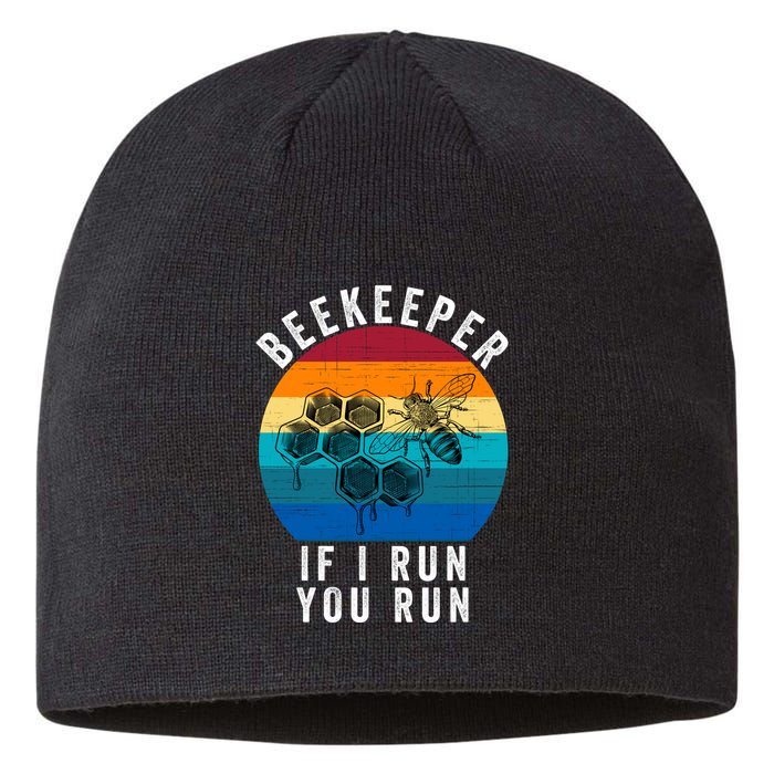 Beekeeper If I Run You Run Honeybees Apiculture Bee Keeper Beekeeping Bee Lovers Sustainable Beanie