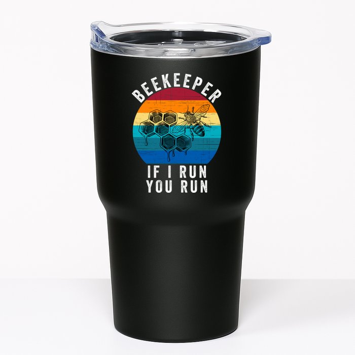 Beekeeper If I Run You Run Honeybees Apiculture Bee Keeper Beekeeping Bee Lovers Tumbler