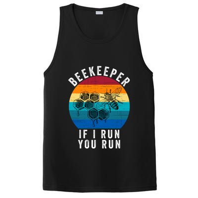 Beekeeper If I Run You Run Honeybees Apiculture Bee Keeper Beekeeping Bee Lovers PosiCharge Competitor Tank
