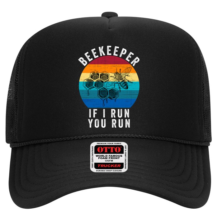 Beekeeper If I Run You Run Honeybees Apiculture Bee Keeper Beekeeping Bee Lovers Hat