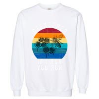 Beekeeper If I Run You Run Honeybees Apiculture Bee Keeper Beekeeping Bee Lovers Garment-Dyed Sweatshirt