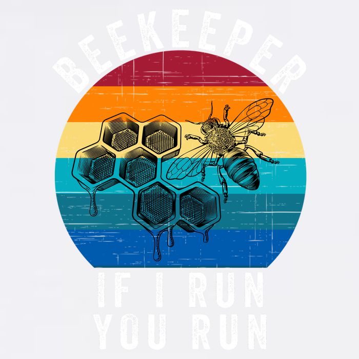 Beekeeper If I Run You Run Honeybees Apiculture Bee Keeper Beekeeping Bee Lovers Garment-Dyed Sweatshirt