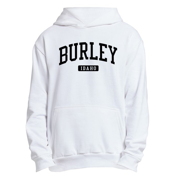 Burley Idaho Id Vintage Athletic Sports Design Sweatshirt Urban Pullover Hoodie