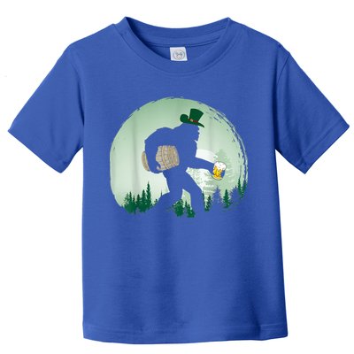 Bigfoot Irish Ing Beer St Patrick's Day Sasquatch Gift Toddler T-Shirt