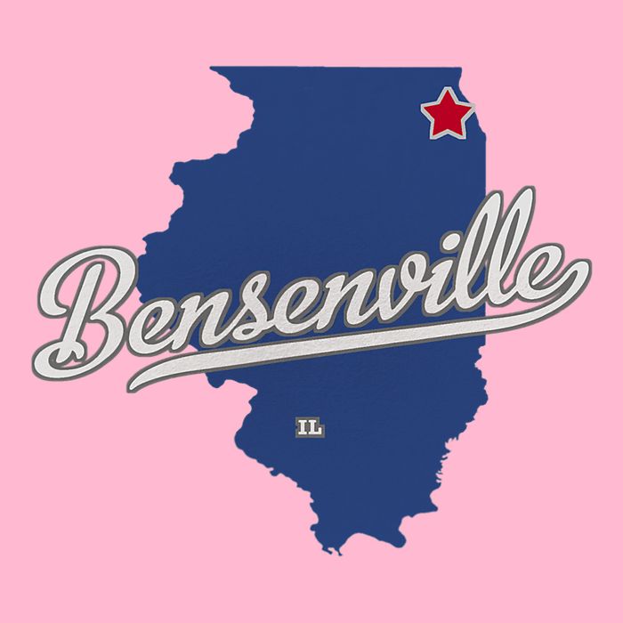 Bensenville Illinois Il Map Visor