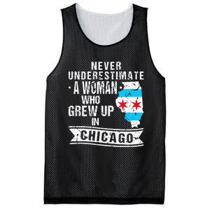 Born in Illinois Flag Chicago Mesh Reversible Basketball Jersey Tank