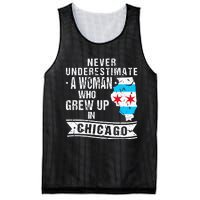 Born in Illinois Flag Chicago Mesh Reversible Basketball Jersey Tank