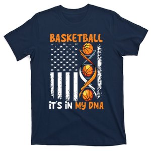 Basketball Its In My DNA Funny Player Coach Team Sport T-Shirt