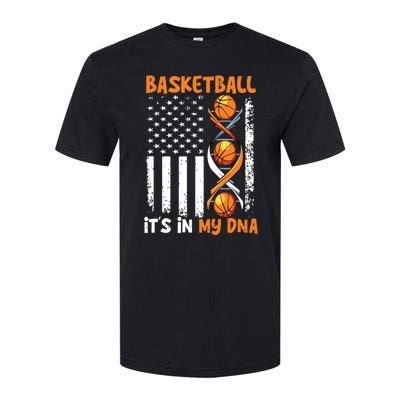 Basketball Its In My DNA Funny Player Coach Team Sport Softstyle CVC T-Shirt