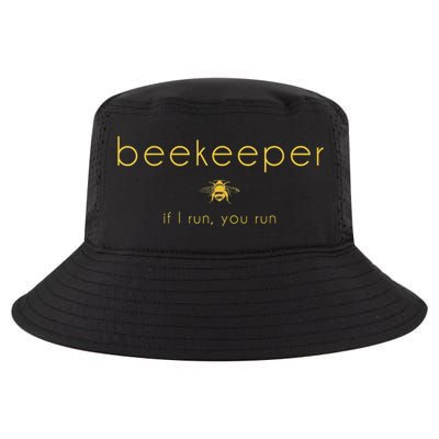 Bee If I Run You Run Beekeeper Apiarist Honey Cool Comfort Performance Bucket Hat