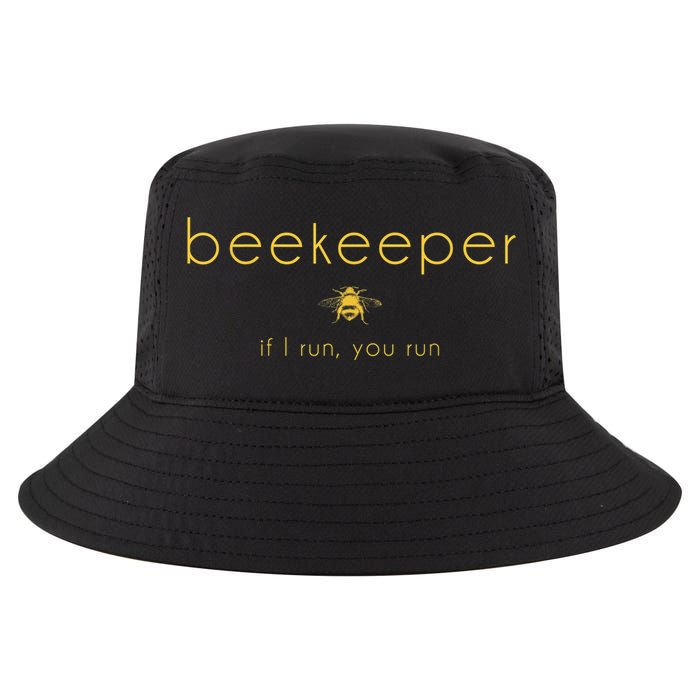 Bee If I Run You Run Beekeeper Apiarist Honey Cool Comfort Performance Bucket Hat