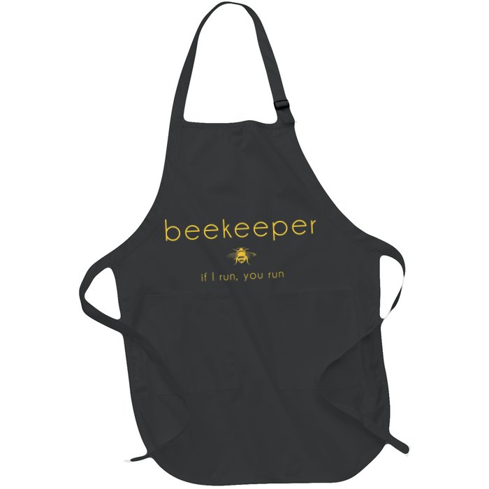 Bee If I Run You Run Beekeeper Apiarist Honey Apron