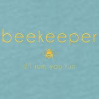 Bee If I Run You Run Beekeeper Apiarist Honey Sueded Cloud Jersey T-Shirt