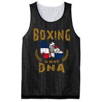 Boxing Is In My Dna Dominican Republic Flag Boxing Gloves Gift Mesh Reversible Basketball Jersey Tank